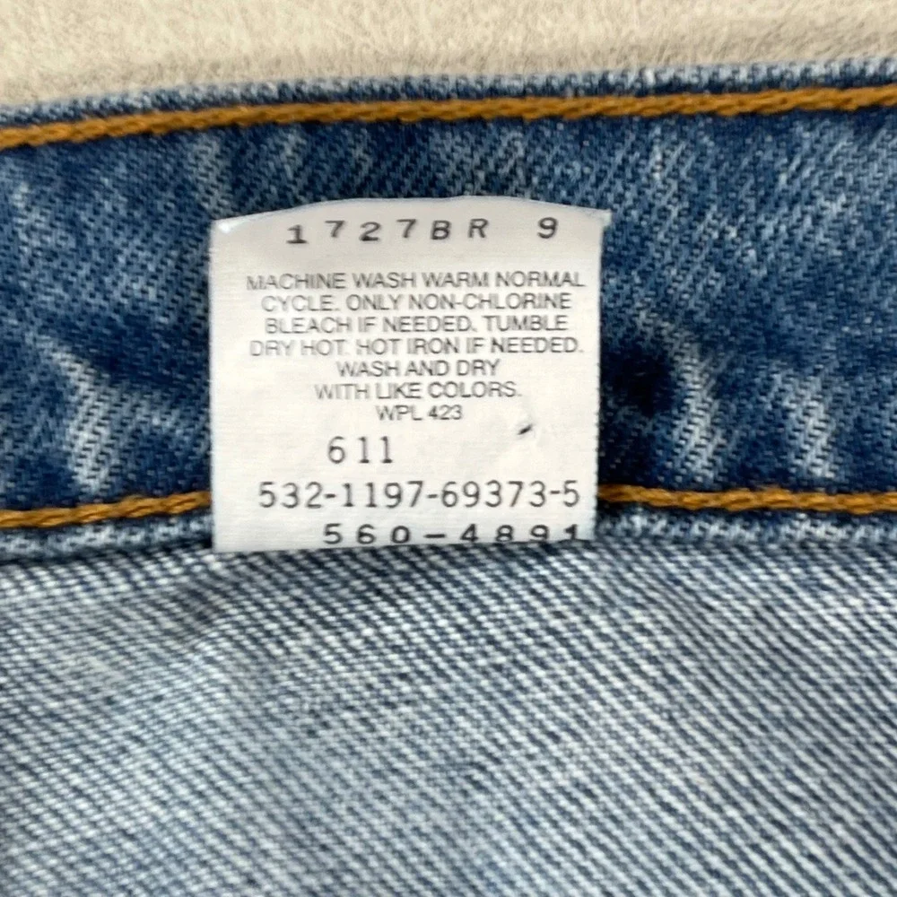 Levis 560 Loose Fit Jeans Men 38x30 (Fit 35x32) Blue Tapered Leg Vintage 90s USA
